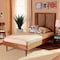 Baxton Studio Kioshi Mid-Century Modern Transitional Ash Walnut Finished Wood Twin Size Platform Bed 180-11150-11158-Zoro - alternate 8